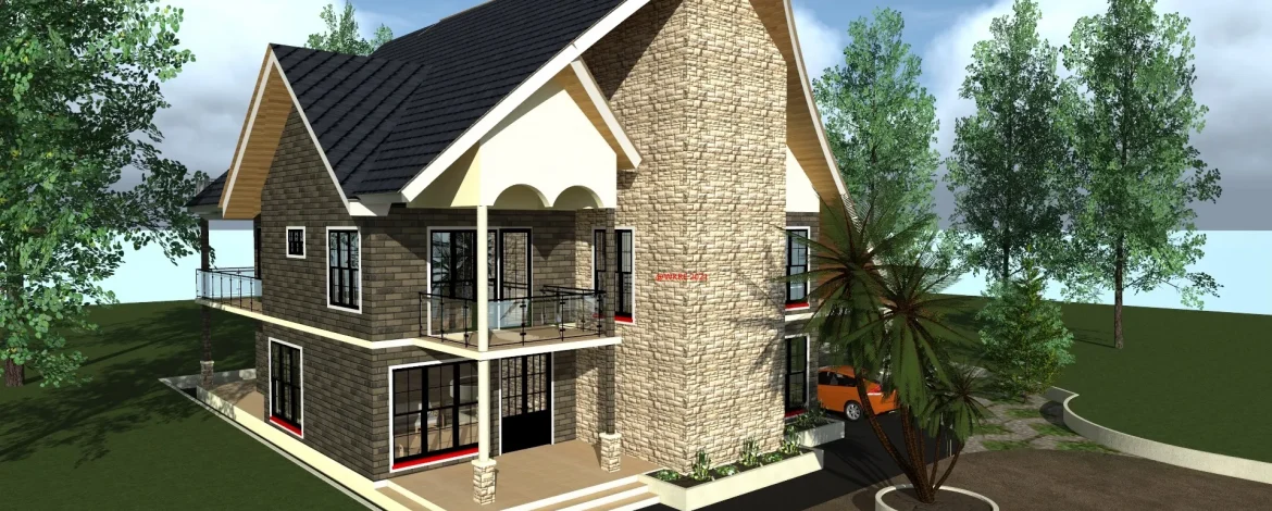 5br house designs in kenya