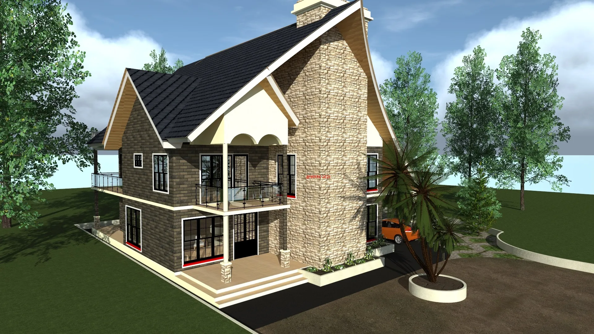 3 Bedroom House Plans In Kenya With Measurements