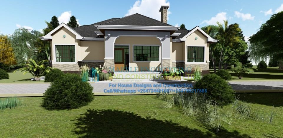 bungalow house designs in Kenya