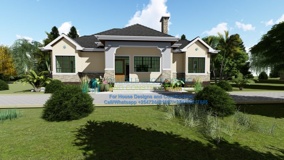 bungalow house designs in Kenya