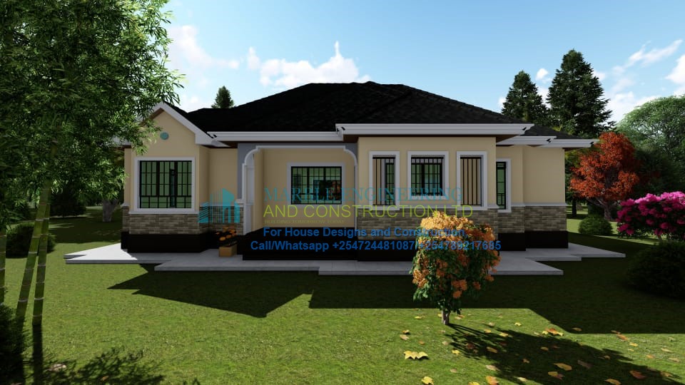  bedroom house plans and cost in kenya