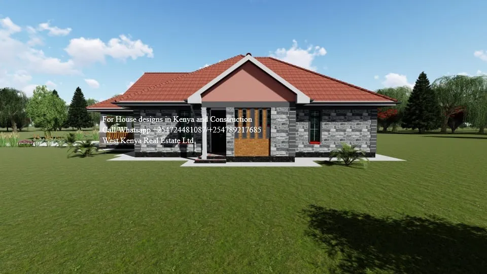 4br bungalow house plans in Kenya