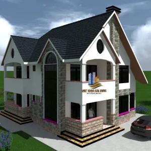 4 bedroom roofing designs in kenya