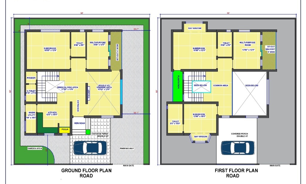 duplex house plans in Kenya