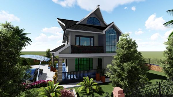 5br house designs in Kenya