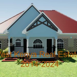 4-Bedroom Bungalow House Design in Kenya