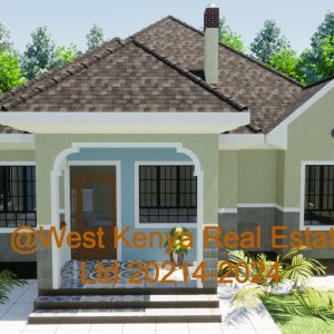 3 Bedroom Bungalow House Design in Kenya