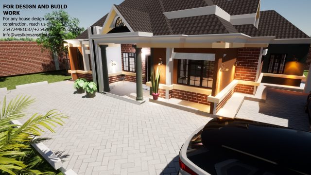 Classic and affordable 4 Bedroom Bungalow House Plan in Kenya - Image 11