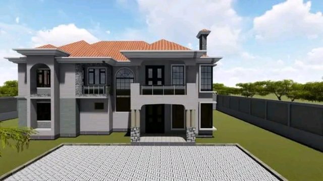 4 Bedroom Maisonette House Plans in Kenya - Image 2