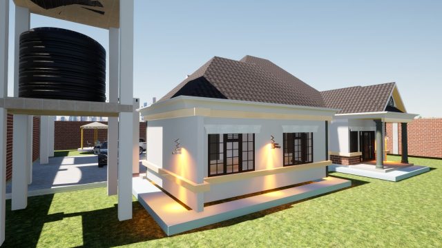 Classic and affordable 4 Bedroom Bungalow House Plan in Kenya - Image 9