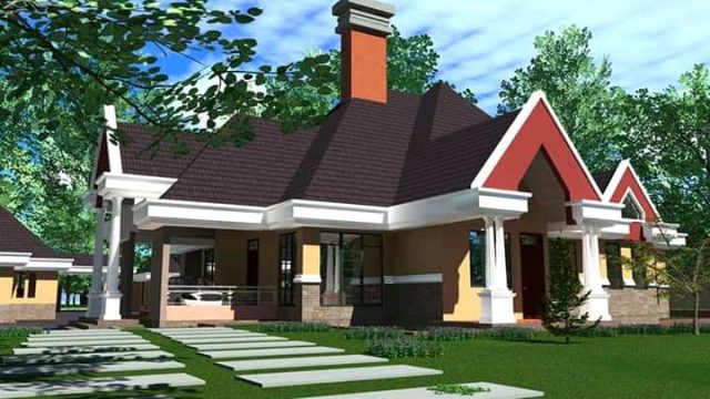 An exquisite 4 Bedroom Bungalow design in Kenya MEC006 - Image 4