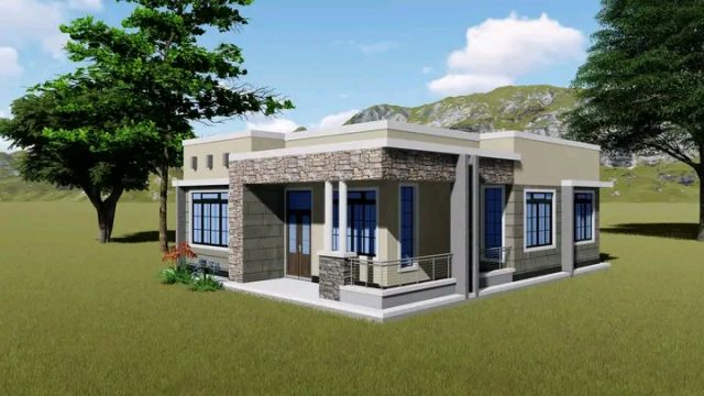 3 Bedroom Single-Storey House Plans MEC013