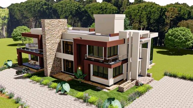 Exceptional 4 Bedroom Maisonette Design in Kenya MEC002 - Image 2