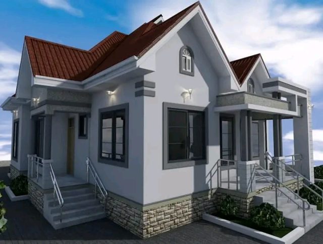 Elegant 4 Bedroom Bungalow House Design in Kenya MEC022