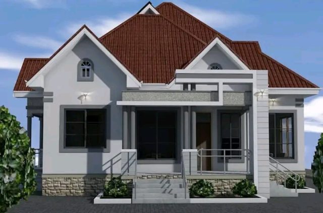 Elegant 4 Bedroom Bungalow House Design in Kenya MEC022 - Image 3