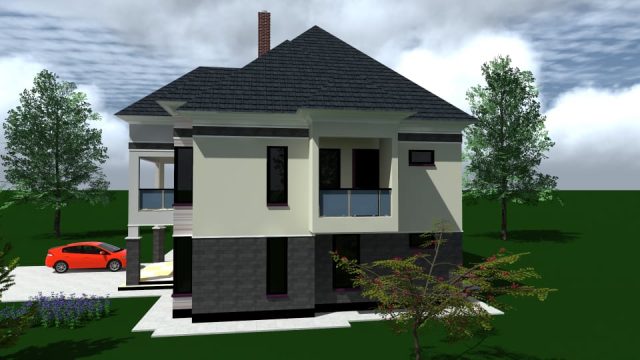 Timeless Elegance - Simple 4BR Maisonette Building Plan in Kenya MEC067 - Image 6