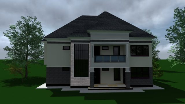 Timeless Elegance - Simple 4BR Maisonette Building Plan in Kenya MEC067 - Image 7