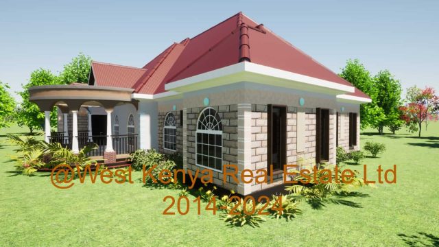 4-Bedroom Bungalow House Design in Kenya - Image 2