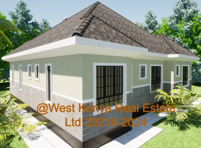 3 Bedroom Bungalow House Design in Kenya - Image 2