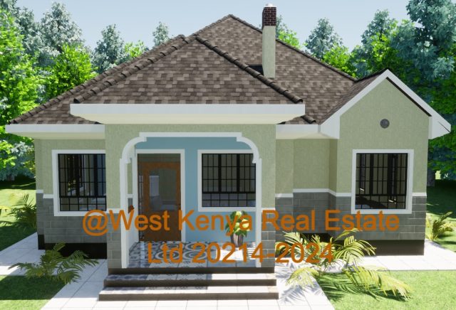 3 Bedroom Bungalow House Design in Kenya