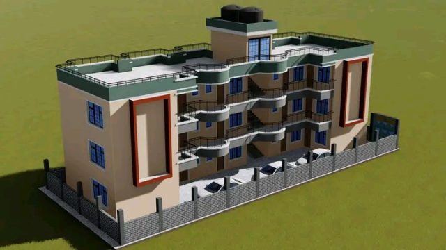 Rent Apartment House plans in Kenya 2br and 1br